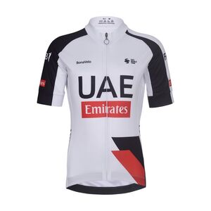 BONAVELO Rövid ujjú kerékpáros mez - UAE 2026 - fehér/fekete/piros kép