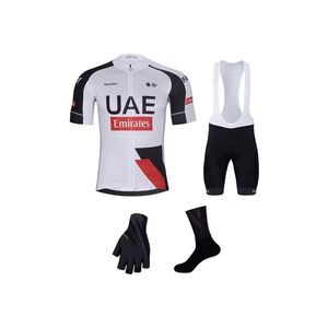 BONAVELO Kerékpáros mega szett - UAE 2026 - fekete/fehér/piros kép