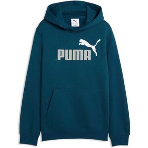 Puma ESSENTIALS 2 COLOR NO. 1 LOGO HOODIE FL B Gyerek pulóver, sötétkék, méret kép