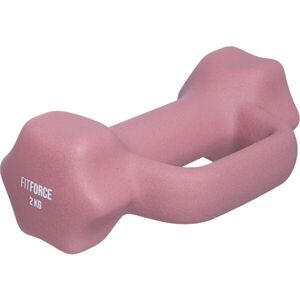 Fitforce FJDBN-2KG Egykezes súlyzó, rózsaszín, méret 2 KG kép