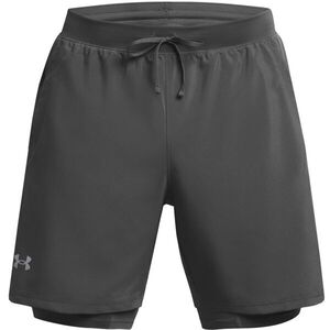 Under Armour LAUNCH 7'' Férfi rövidnadrág, szürke, méret kép