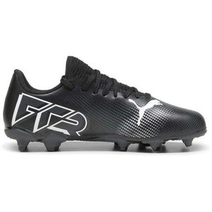 Puma FUTURE 7 PLAY FG/AG JR Gyerek futballcipő, fekete, méret kép