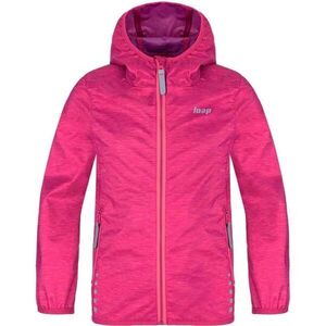 LOAP LYPARO Gyerek softshell kabát, rózsaszín, méret 112-116 kép