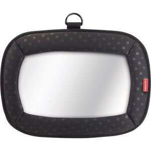 BABYPACK REARVIEW MIRROR Babafigyelő visszapillantó tükör, fekete, méret kép
