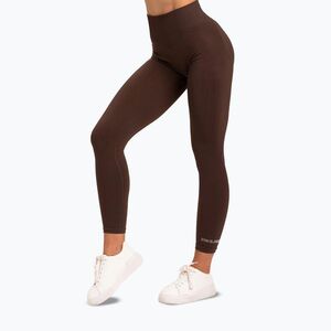 Női leggings Gym Glamour push up csokoládé barna 370 (Push Up 370) kép