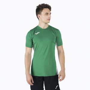 Joma Superliga férfi edzőpóló zöld-fehér 101469 (Superliga 101469) kép
