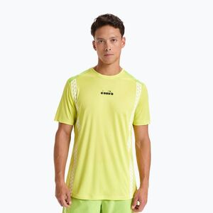 Férfi tenisz póló Diadora Challenge SS 70323 sárga DD-102.176852 (Challenge 102.176852) kép