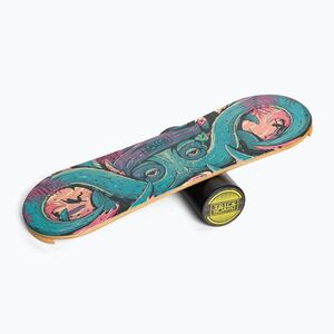Trickboard Classic Octopus kék egyensúlyozó tábla görgővel TB-17230 (Octopus Blue TB-17230) kép