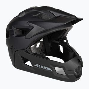 Gyermek kerékpáros sisak Alpina Rupi black matte (Rupi A9779130) kép