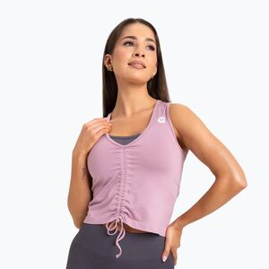 Női edzőtábor felső Gym Glamour Drawstring rózsaszín 447 (Ściągany 447) kép