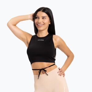 Gym Glamour Női szekcionált tréning felső Fekete 440 (Wiązany 440) kép