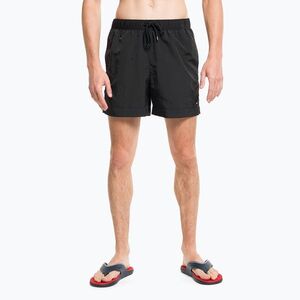 Férfi Tommy Hilfiger Medium húzózsinóros úszónadrág fekete (Medium Drawstring UM0UM02793BDS) kép