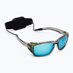 Julbo Shield Polar 4 Hd fekete/sárga fluo/kapszula óceán mester kerékpáros szemüveg (Shield Polar HD J5069515) kép