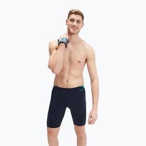 Férfi Speedo Hyper Boom Splice úszónadrág tengerészkék/zöld (Hyper Boom Splice 8-00303815572) kép
