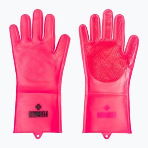 Muc-Off Deep Scrubber Gloves pink kerékpár tisztítókesztyű (Deep Scrubber Gloves 20406) kép