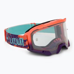 Kerékpáros szemüveg Leatt Velocity 4.5 orange/clear (Velocity 4.5 8024070550) kép