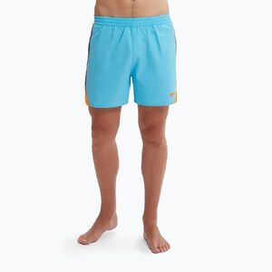 Speedo Hyperboom Splice 16" férfi úszónadrág picton kék/true cobalt/mandarin peel (HyperBoom Splice 16" 8-00236416664) kép