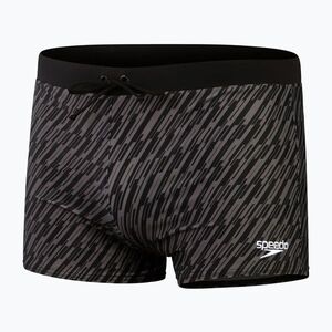 Férfi Speedo Valmilton fekete/gove szürke úszó boxeralsó (Valmilton Aquashort 8-00303116881) kép