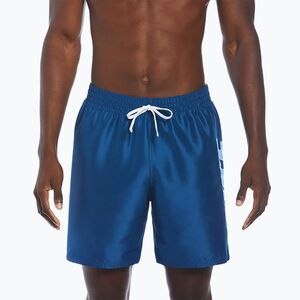 Férfi úszónadrág Nike Big Block 7" Volley court blue (Big Block 7" Volley NESSE521) kép