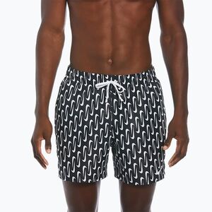 Férfi úszónadrág Nike Swoosh Link 5" Volley black (Swoosh Link 5" Volley NESSE520-001) kép