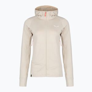 Női trekking pulóver Salewa Puez PL Hooded oatmeal (Puez PL Hooded 00-0000028522) kép