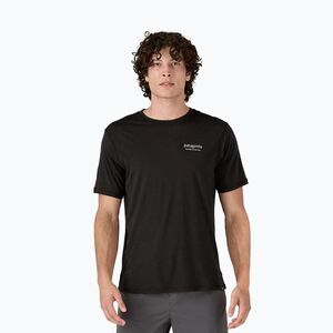 Férfi póló Patagonia Cap Cool Merino Blend Graphic Shirt heritage header/black (Cap Cool Merino Blend Graphic Shirt 44590) kép