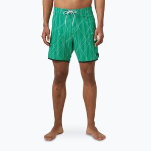 Férfi fürdősort Helly Hansen HP Curve Board 7” bright green (HP Curve Board 7” 30383_499) kép