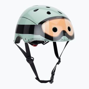 gyermek kerékpáros sisak Hornit Military mint (Military MIM912) kép