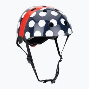gyermek kerékpáros sisak Hornit PolkaDot navy/white/red (PolkaDot POM913) kép