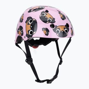 gyermek kerékpáros sisak Hornit Pug pink/brown (Pug PUM914) kép