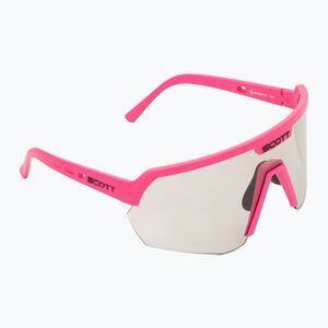 SCOTT Sport Shield LS acid pink/grey light sensitive napszemüveg (Sport Shield LS 289233) kép