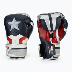 Boxkesztyű Hayabusa Marvel's Captain America silver/blue (Marvel's Captain America MBG-FL) kép