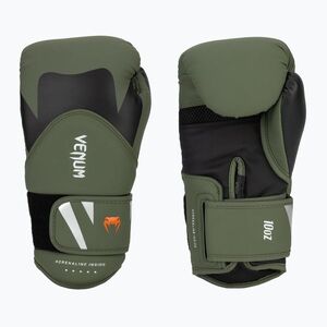 Férfi boxkesztyű Venum Challenger 4.0 black/khaki (Challenger 4.0 05141) kép