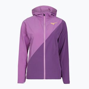 Női tenisz dzseki Mizuno Mugen kapucnis dzseki patrician lila (Mugen Hooded Jacket 62GEB70168) kép