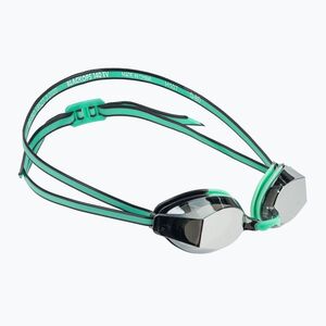 Női úszószemüveg TYR Blackops 140 Ev Racing tükrözött ezüst/ menta/ fekete (Blackops 140 Ev Racing Mirrored LGBKOPFM_718) kép