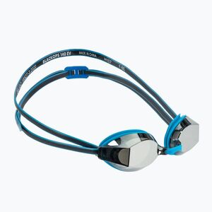 TYR gyermek úszószemüveg Blackops 140 Ev Racing tükrözött ezüst/ kék/ fekete (Blackops 140 Ev Racing Mirrored LGBKOPMJ_422) kép