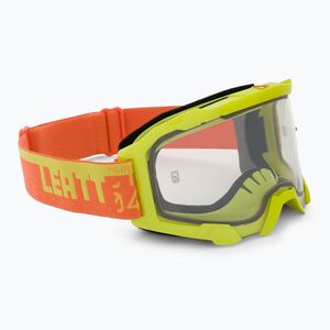 Leatt Velocity 4.5 citrus / tiszta kerékpáros szemüveg (Velocity 4.5 8025200660) kép