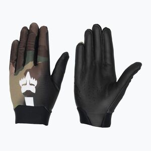 Férfi kerékpáros kesztyű Fox Racing Flexair GM green camo (Flexair GM) kép