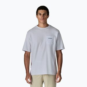 Férfi Patagonia Boardshort Logo Pocket T-shirt Responsibili fehér (Boardshort Logo Pocket Responsibili 37655) kép