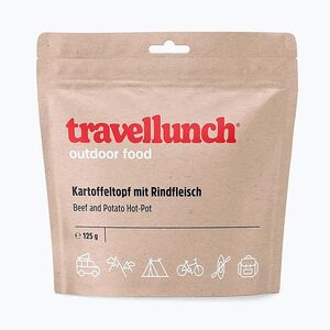 Travellunch fagyasztva szárított élelmiszer HOT-POT marhahússal, burgonyával és zöldséggel 125 g (HOT-POT z wołowiną, ziemniakami i warzywami) kép