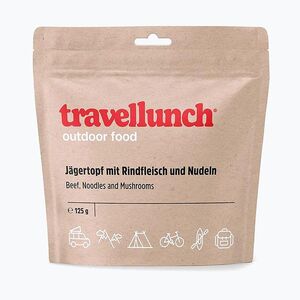 Fagyasztva szárított élelmiszer Travellunch Marhahús tésztával és gombával 125 g (Wołowina z makaronem i pieczarkami 50135) kép