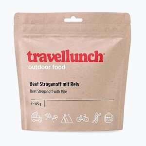 Travellunch fagyasztva szárított élelmiszer Marhahús rizzsel és zöldségekkel 125 g (Wołowina z ryżem i warzywami 50133) kép