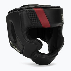 Hayabusa T3 fejvédő bokszsisak fekete/piros (T3 Headgear T3HG-BR) kép