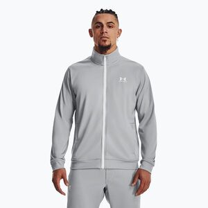 Férfi Under Armour Sportstyle Tricot mod szürke/fehér melegítőfelső (Sportstyle Tricot 1329293-011) kép