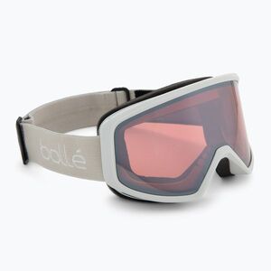 Gogle narciarskie Bollé Bedrock Plus lightest grey matte/vermillon (Bedrock Plus BG008003) kép