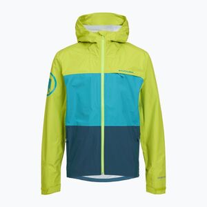 Férfi kerékpáros kabát Endura Singletrack II Waterproof lime green (Singletrack II Waterproof E9176LG) kép