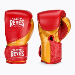 Boxkesztyű Cleto Reyes High Precision Training Leather red/gold (High Precision Training Leather CE712RD) kép