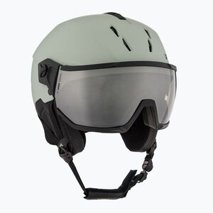 Sísisak UVEX Instinct Visor oxid green matt/mirror silver/smoke (Instinct Visor 56/6/260/90) kép