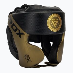 Box fejvédő RDX L1 Mark Pro Cheek Boxing Training Head Guard golden (L1 Mark Pro Cheek Boxing Training Head Guard HGM-PTTL1G) kép