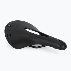 Kerékpár nyereg Brooks England C19 Carved black (C19 Carved BRS-C209C00A06300) kép